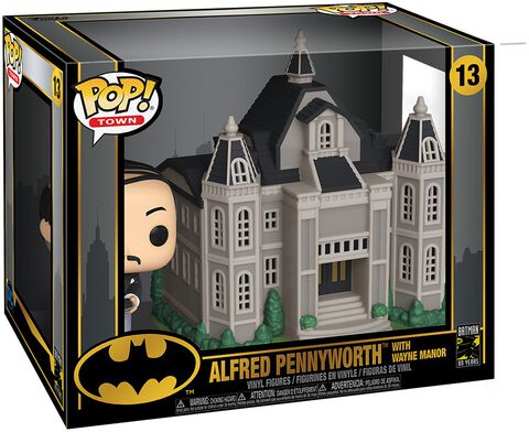 Figurine Funko Pop! Town N°13 - Batman 80th - Manoir Wayne Et Alfred